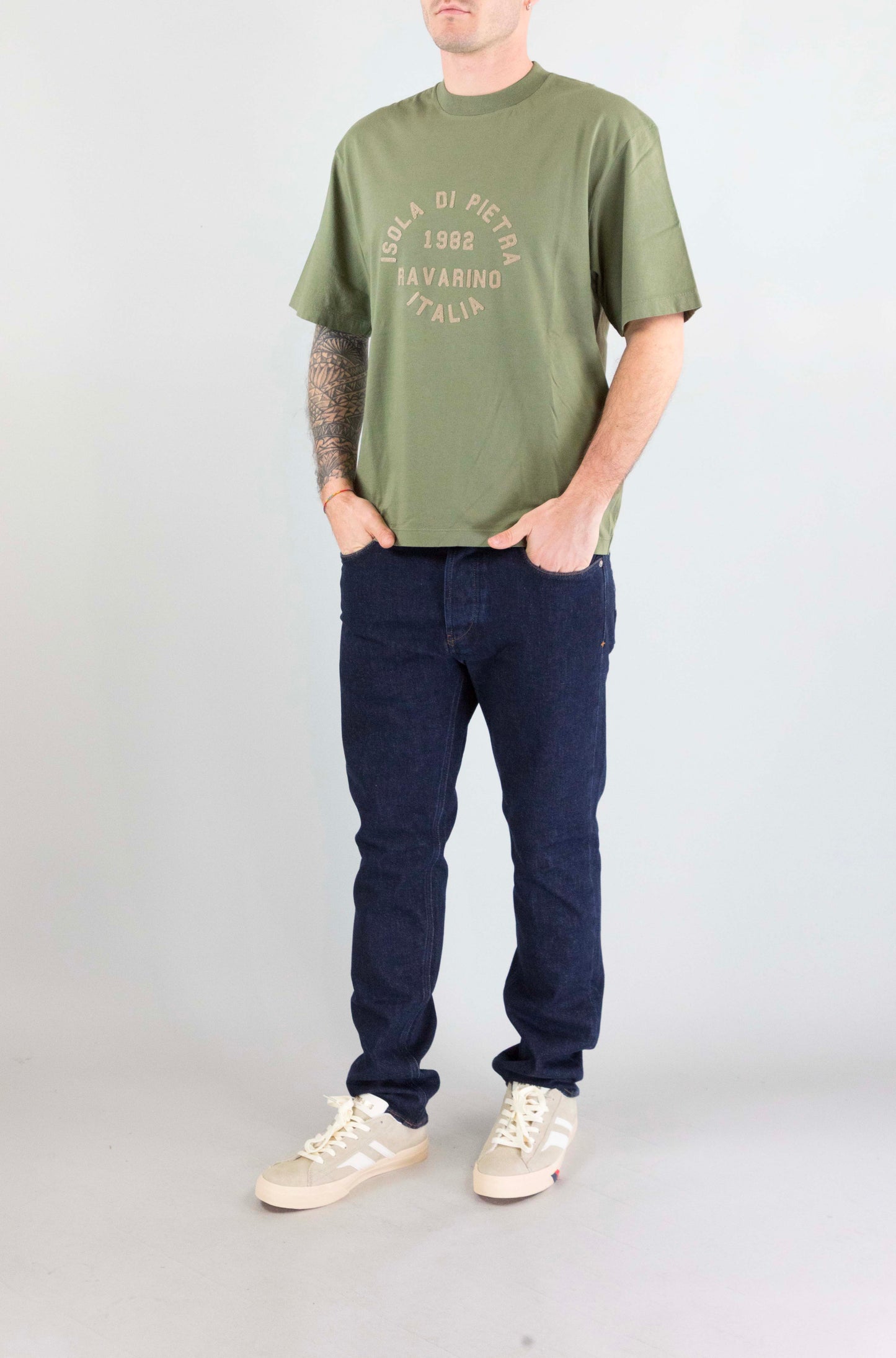 T-Shirt Stone Island V005g da Uomo l1s152100002S0289