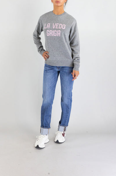 Maglia Mc2 Saint Barth Vedo Grigia da Donna new queen