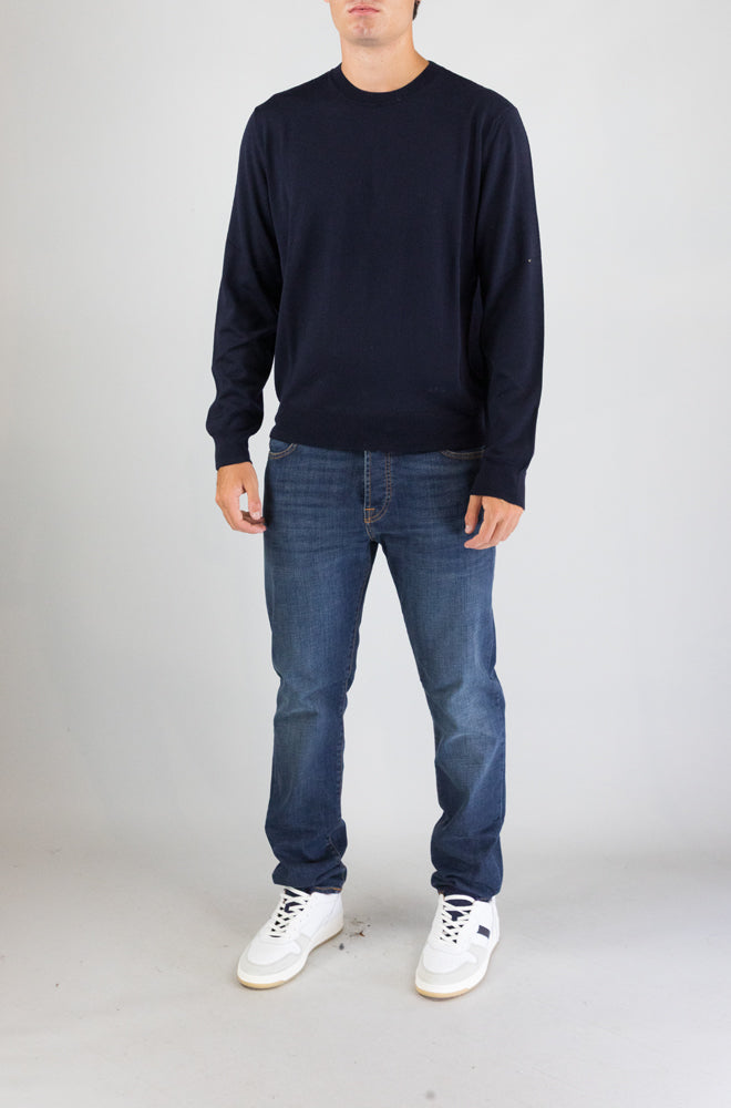 Maglia Apc Dark Navy da Uomo wvawm h23483 matthieu