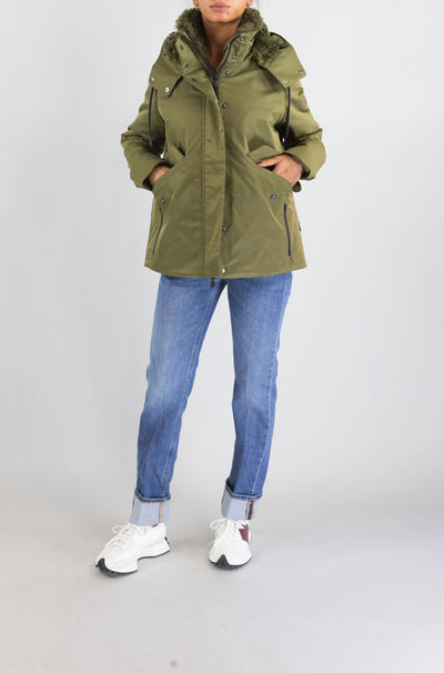 Giubbotto Save The Duck Bark Green da Donna d32428w will 21 kara