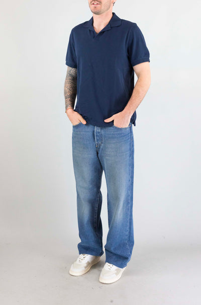 Polo Mc2 Saint Barth Blue Navy da Uomo charles