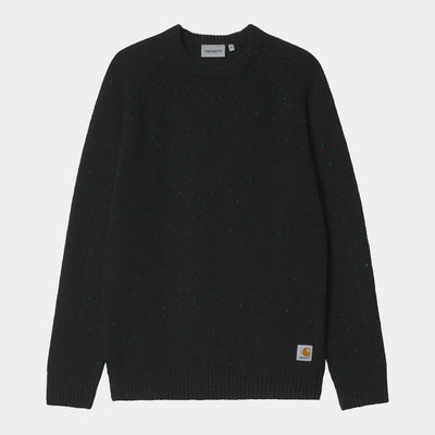 Maglia Carhartt Wip Speckled Black da Uomo i010977 anglistic