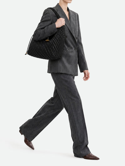 Borsa Gianni Chiarini Nero bs12066 comm w plint