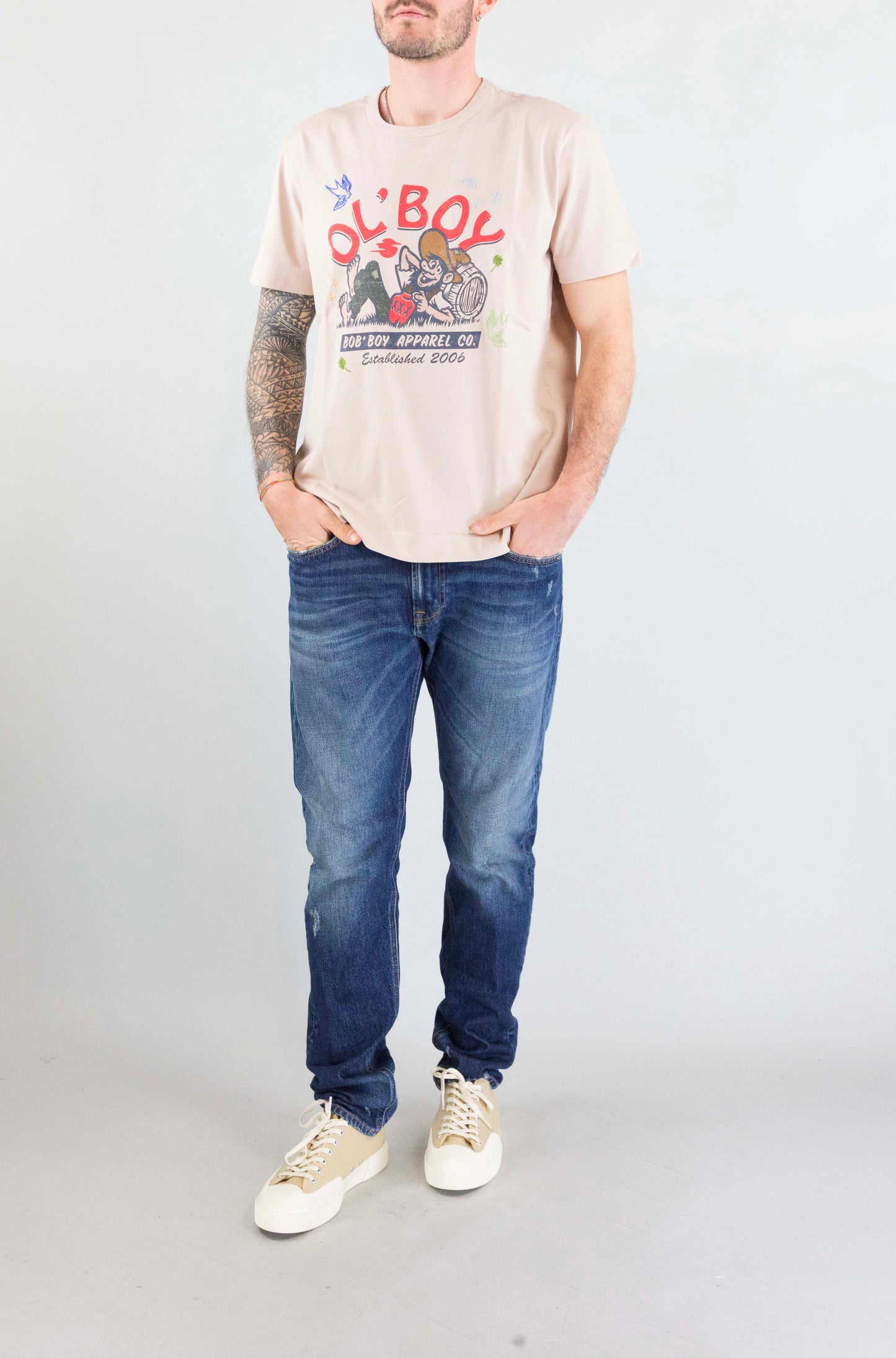 T-Shirt Bob Aurora da Uomo surf vr0382