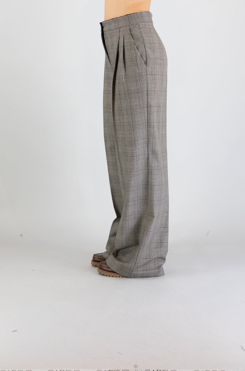Pantalone Pinko Bordeaux da Donna plumeria