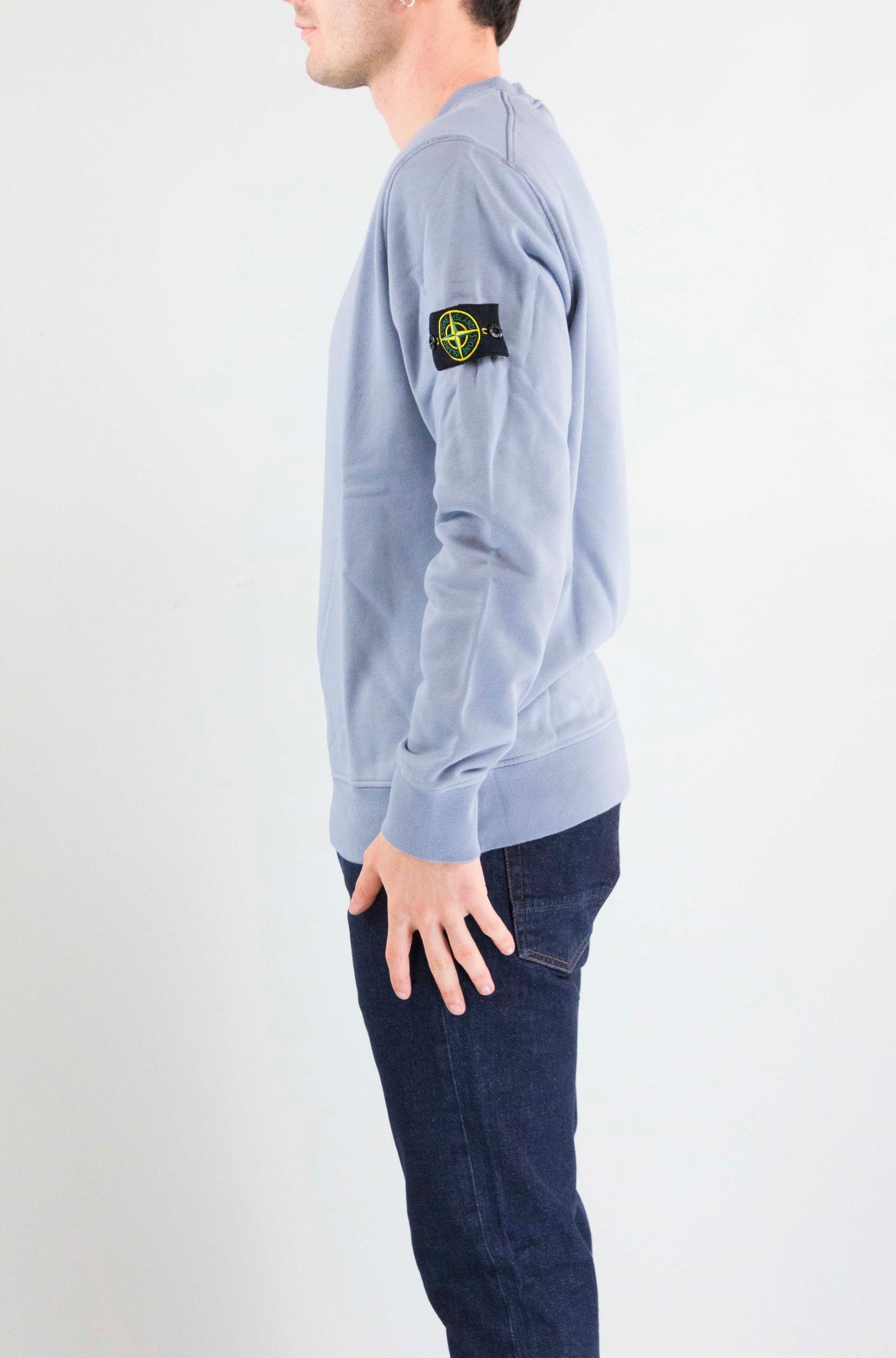 Felpa Stone Island V0024 da Uomo l1s156100060s0051