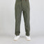 Pantalone Tela Cruda Verde Militare da Uomo tc127p002co0447 uniform pleat
