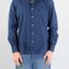 Camicia Mc2 Saint Barth Blue Navy da Uomo chemise ice cotton