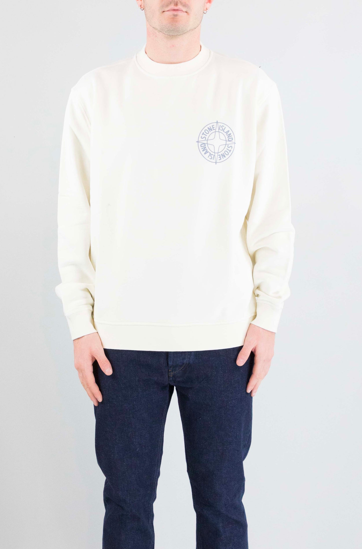 Felpa Stone Island V0093 da Uomo l1s156100001s0283