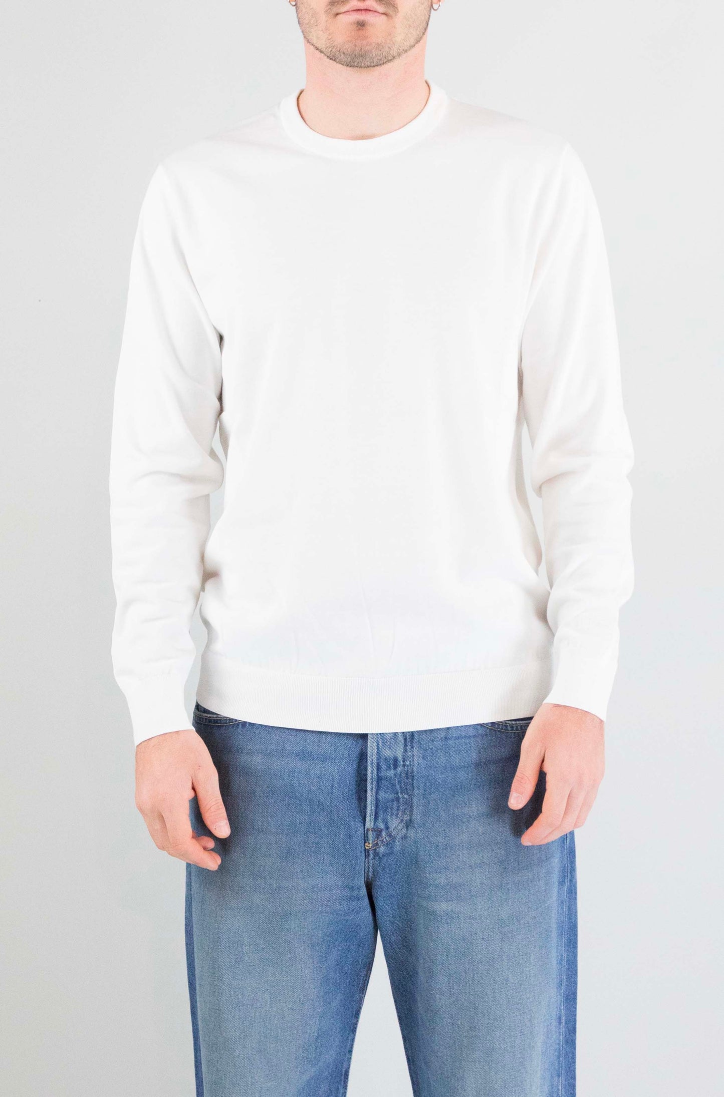 Felpa Mc2 Saint Barth Cream da Uomo regent