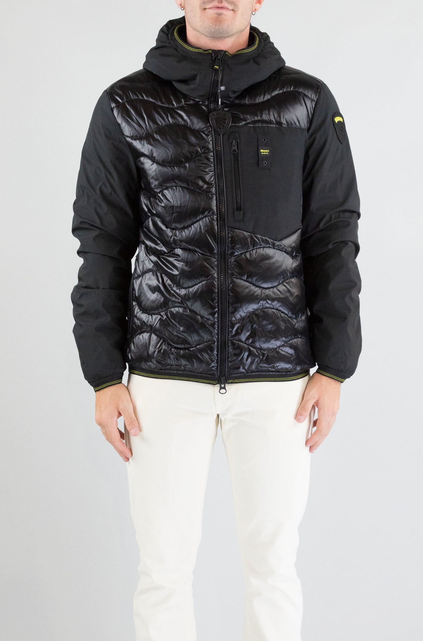 Giubbotto Blauer Nero da Uomo 25wbluc08078 006355 albert