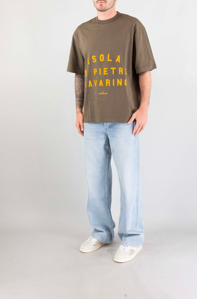 T-Shirt Stone Island V007c da Uomo l1s152100002s0287