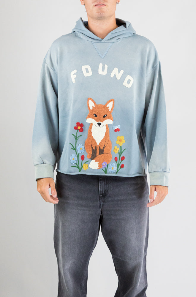 Felpa Found Light Blue da Uomo ho01520