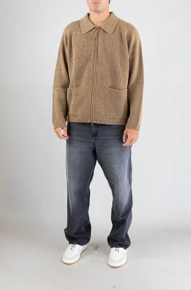 Maglia Universal Work Tawny da Uomo 35470 eco wool zip