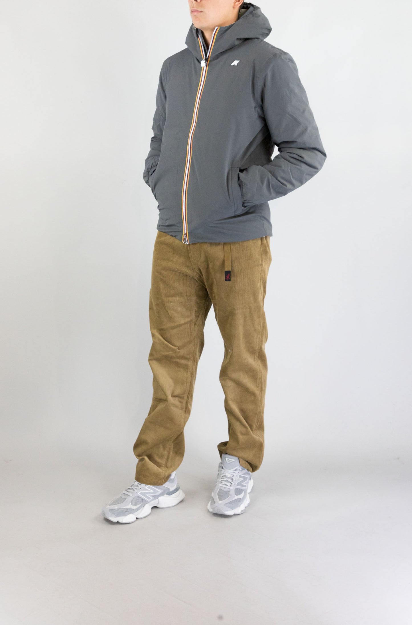 Giubbotto Kway Bcj Grey Shadow da Uomo k6128vw jack st warm