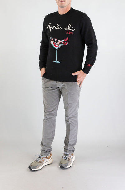 Maglia Mc2 Saint Barth Apres Girl Glass da Uomo heron
