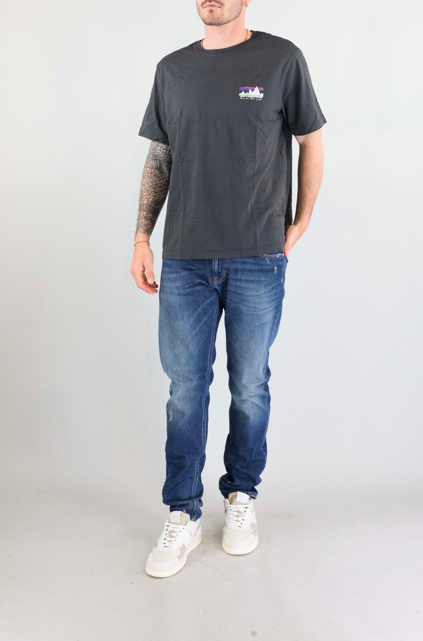 T-Shirt Patagonia Inbk da Uomo 37841 skyline