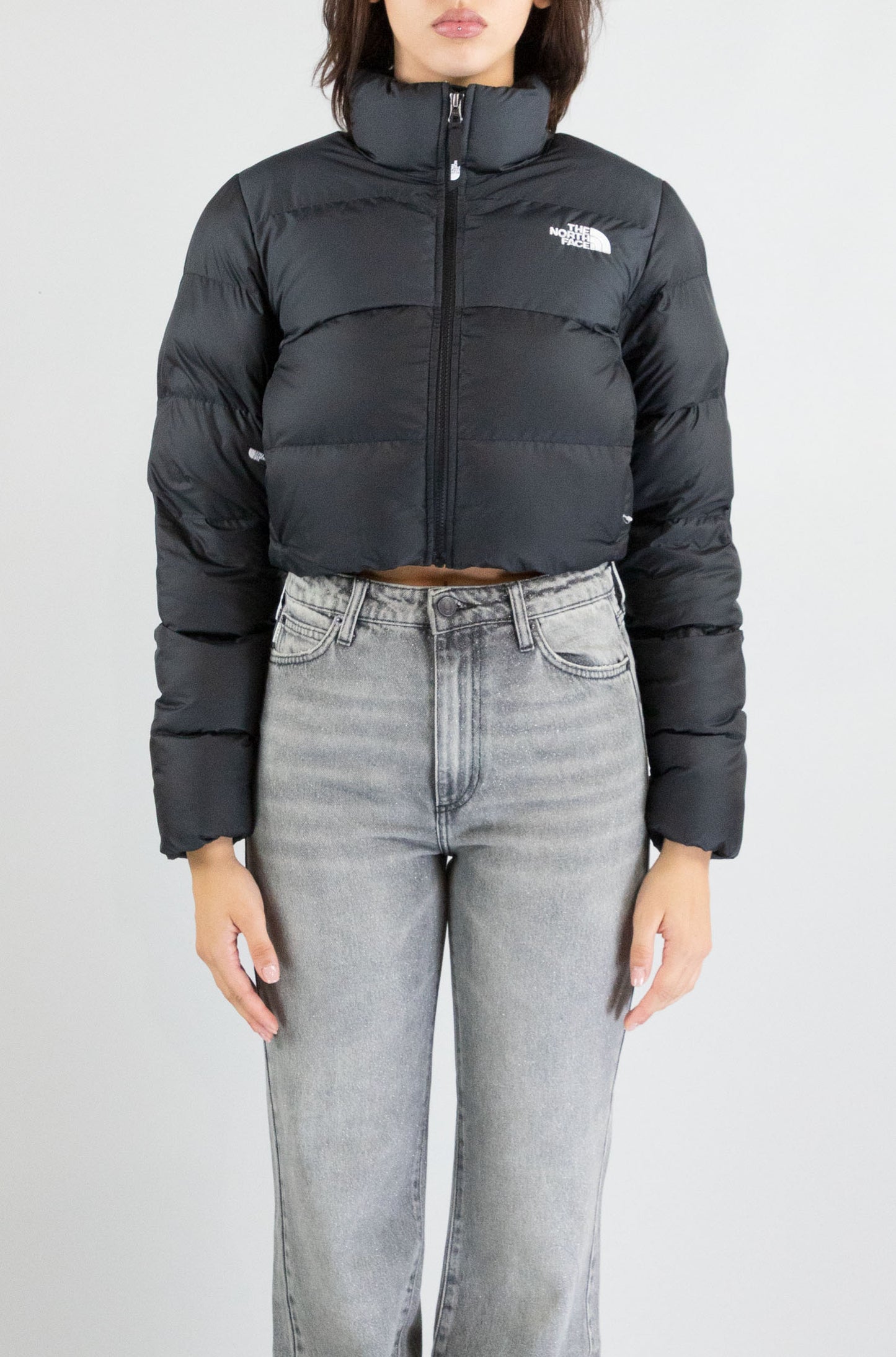 Giubbotto The North Face Black da Donna nf0a89jckt01 w cropped saikuru
