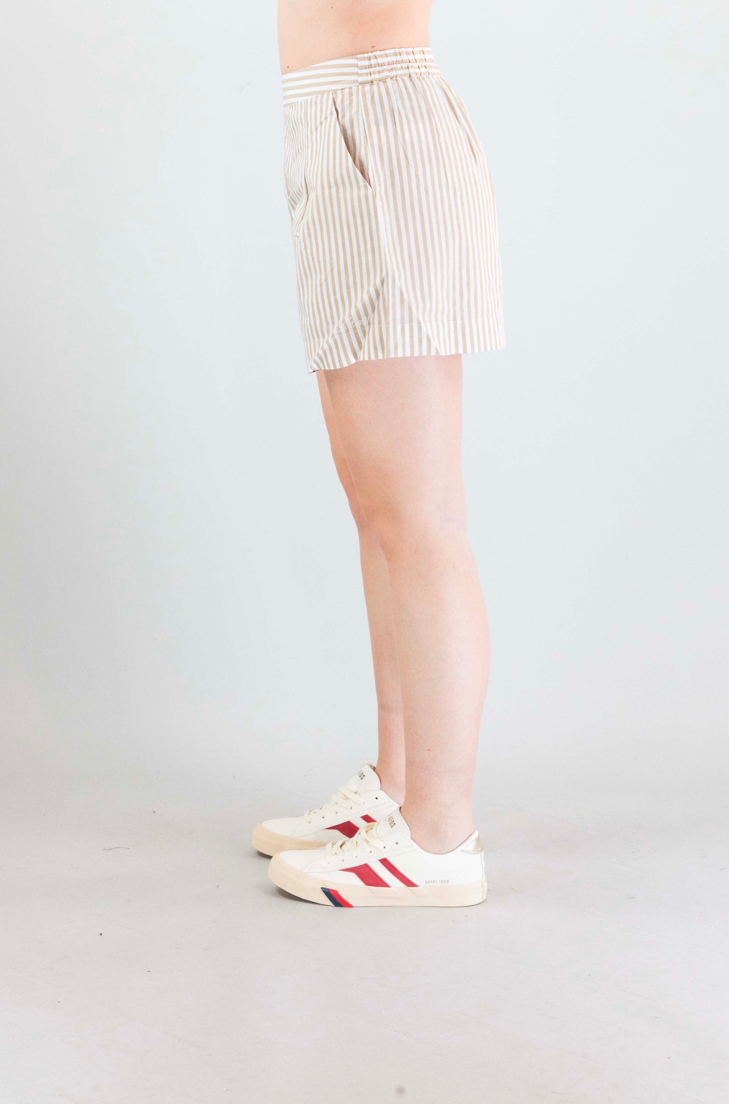 Pantalone Mc2 Saint Barth Cotton Beach Stripes V11 da Donna amani