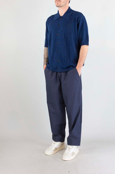 Camicia Universal Work Dark Navy da Uomo 34450 jonny knit