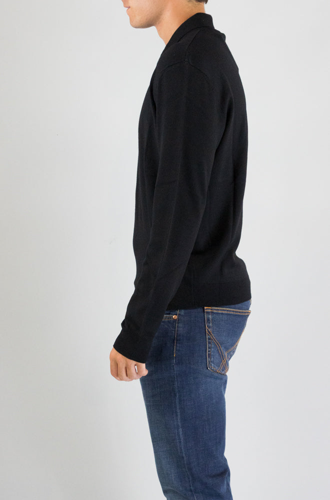 Maglia Apc Noir da Uomo wvawm h23482 polo riou