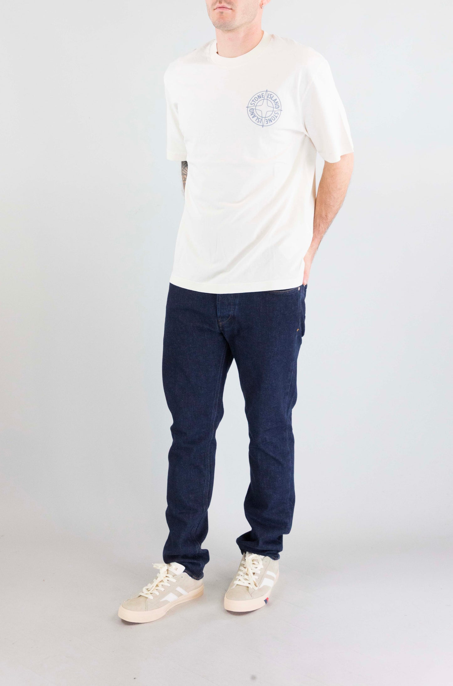 T-Shirt Stone Island V0093 da Uomo l1s152100001S0284