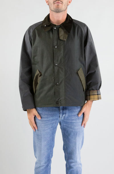 Giubbotto Barbour Sg51 da Uomo mwx2499 patchwork transport