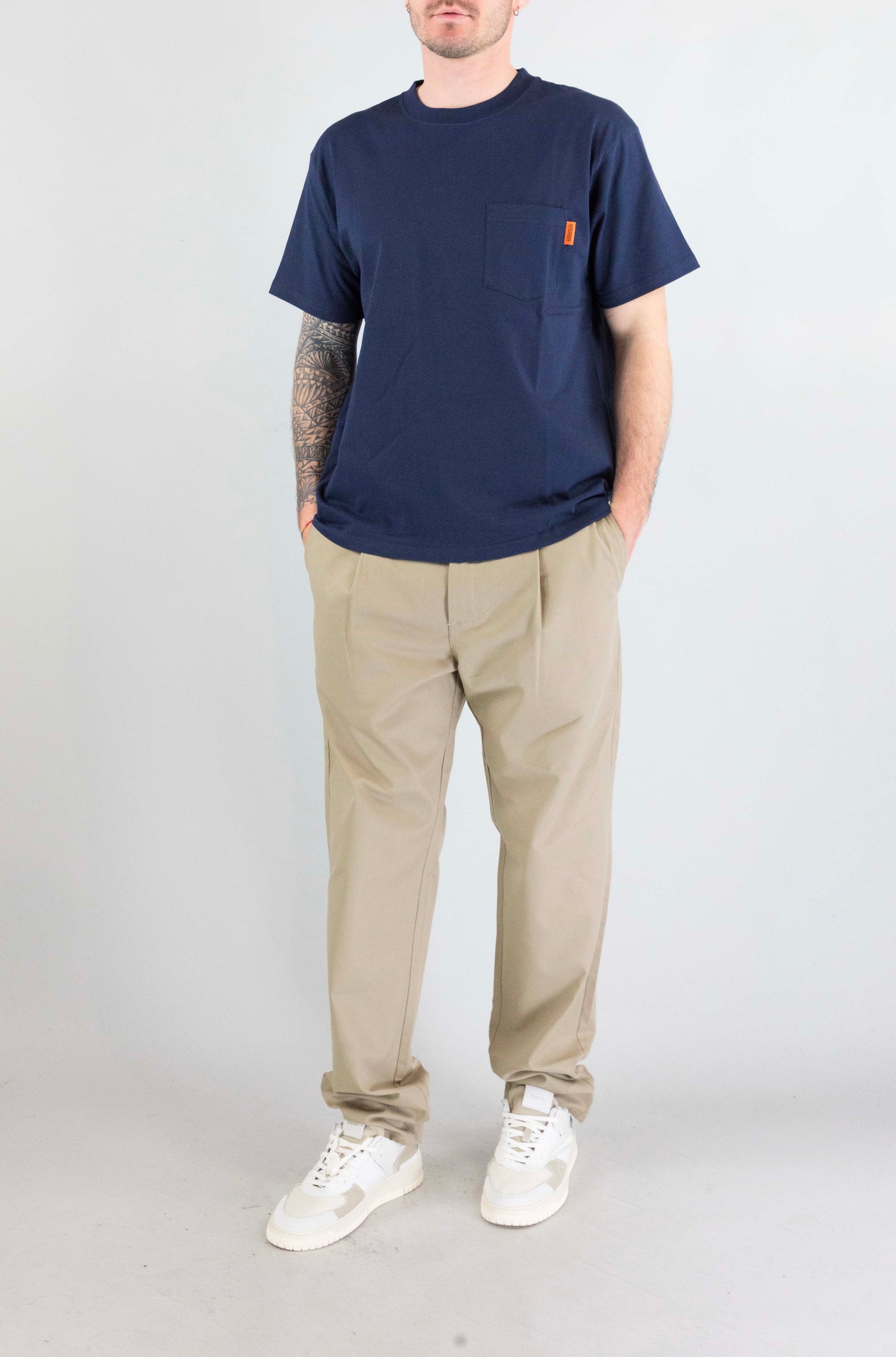 T-Shirt Universal Overall Navy da Uomo u2613219ga