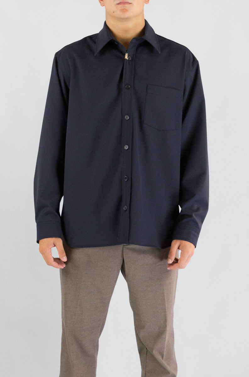 Giubbotto Apc Dark Navy da Uomo psanf h32058 malaury