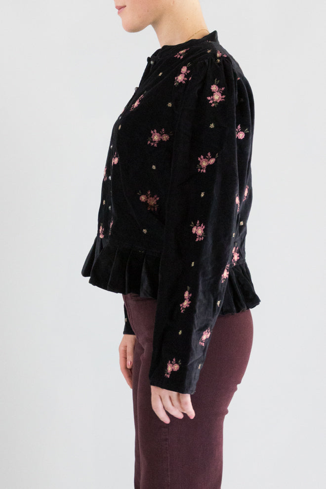 Giubbotto Maison Hotel Night Roses da Donna ANTOINETTE