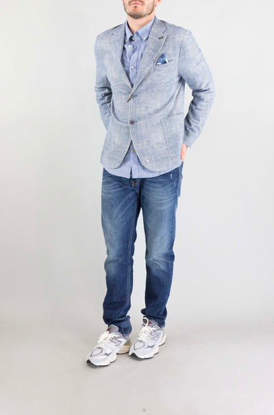 Giacca Bob Celeste da Uomo picky 591u t591