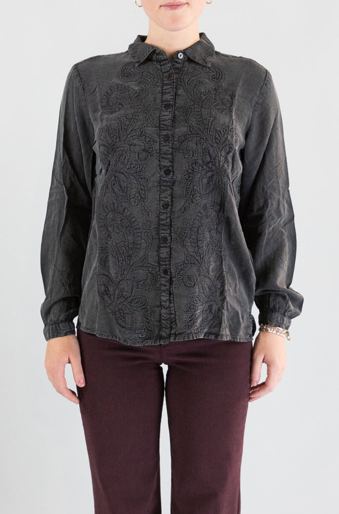 Tshirt Maison Hotel Grey da Donna petra