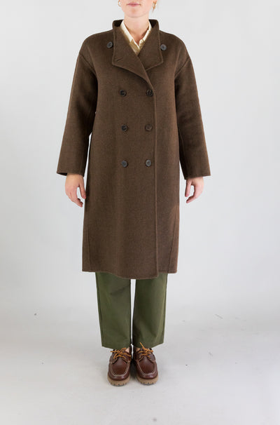 Cappotto Nice Things Marrone da Donna wwx081