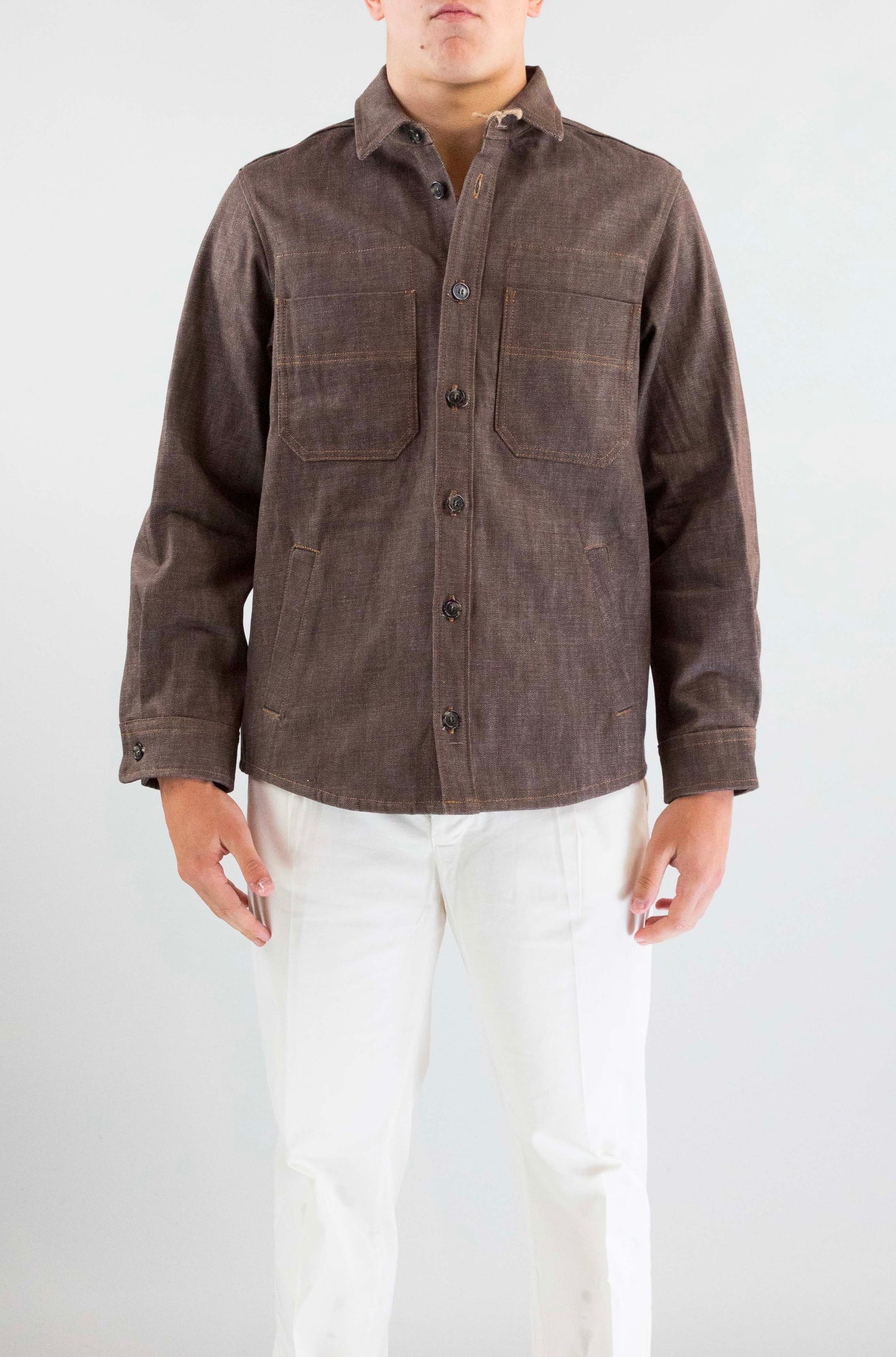 Giacca Apc Marron Fonce da Uomo cohlx m32027