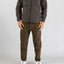 Felpa Snow Peak Dark Brown da Uomo water repellent
