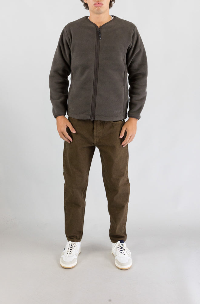 Felpa Snow Peak Dark Brown da Uomo water repellent