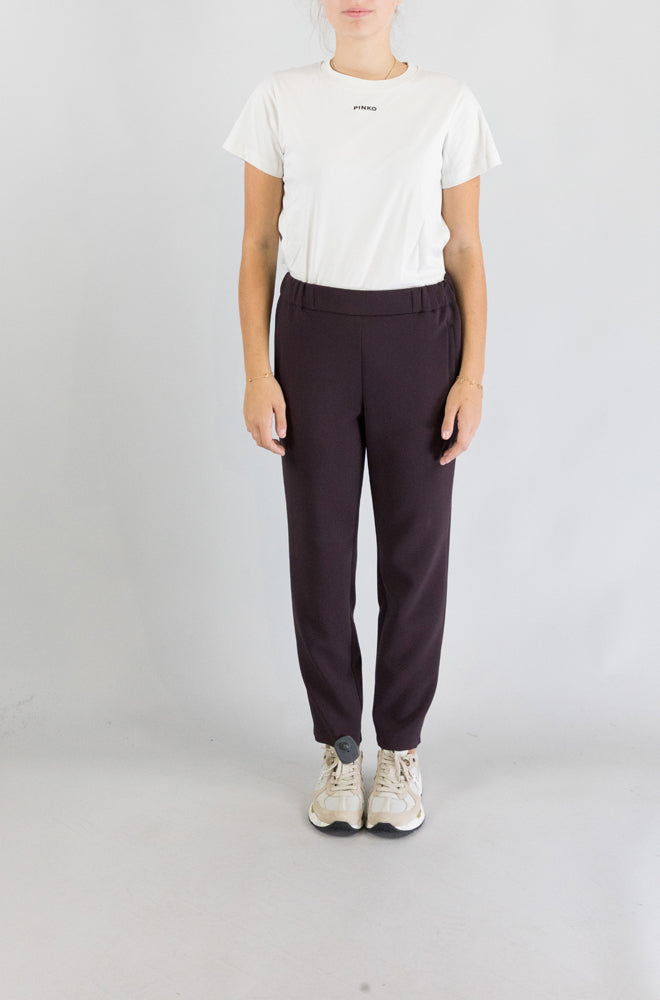 Pantalone Ottod’Ame Aubergine da Donna dp9613-3