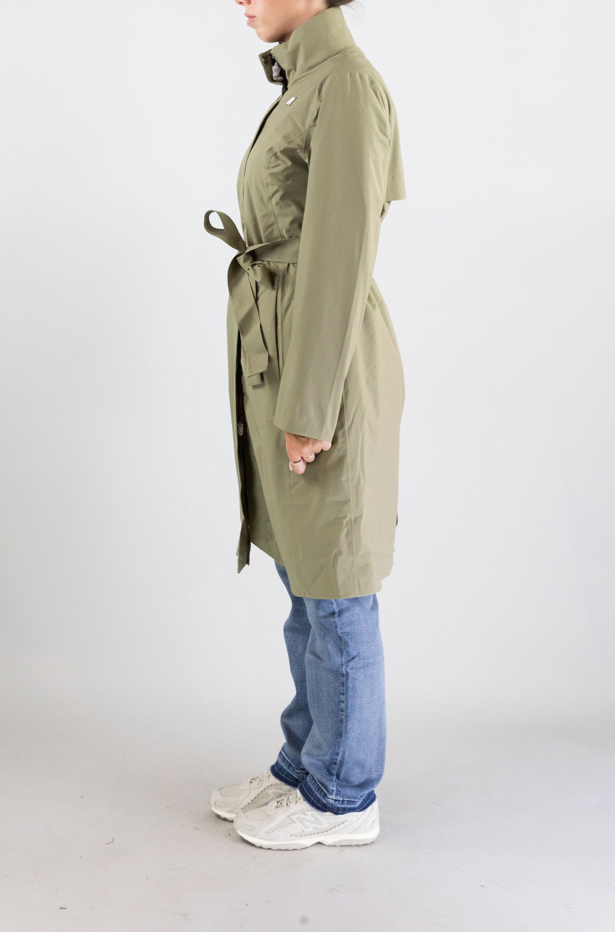 Giubbotto Kway Green Army Red da Donna k2161cw miranda 3in1