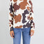 Maglia Mc2 Saint Barth Cow Skin da Donna new queen print