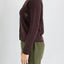 Maglia Nice Things Plum da Donna wkx045