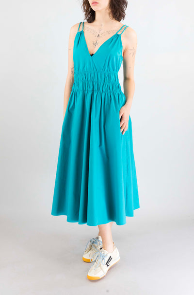 Abito Pinko Verde Lago da Donna amie comfort popeline