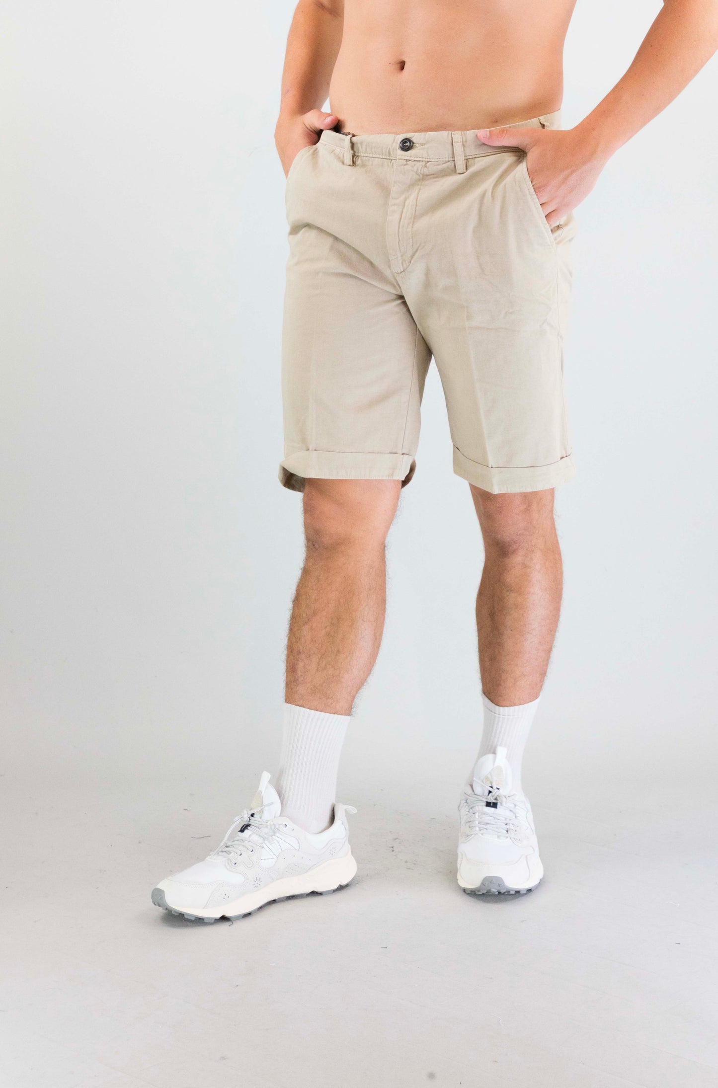 Pantalone 40weft Beige Oxford da Uomo sergent be 2648 50368