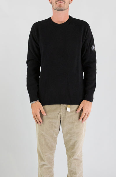 Maglia Cp Company Black da Uomo 21cmkn096a 110149a