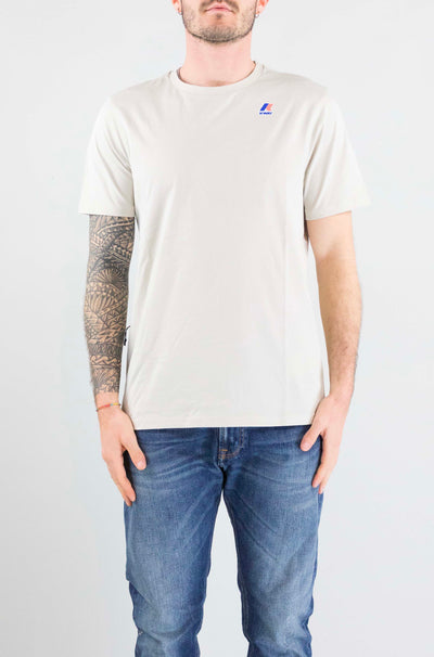 T-Shirt Kway 634 Beige Lt da Uomo k7142kw leonide