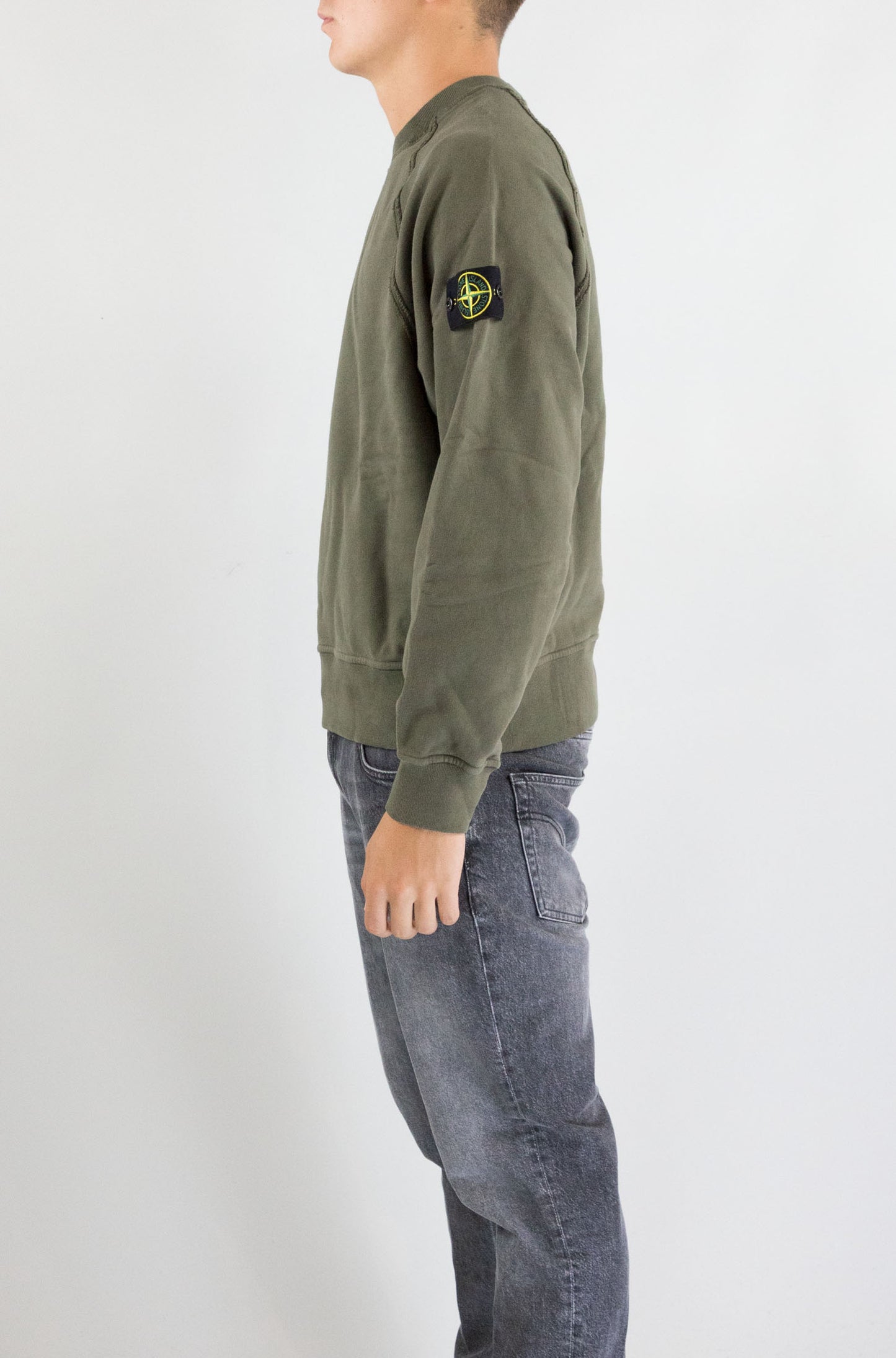 Felpa Stone Island V0054 da Uomo k2s156100022s0a20