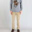 Maglia Mc2 Saint Barth Horse Poodle da Uomo heron