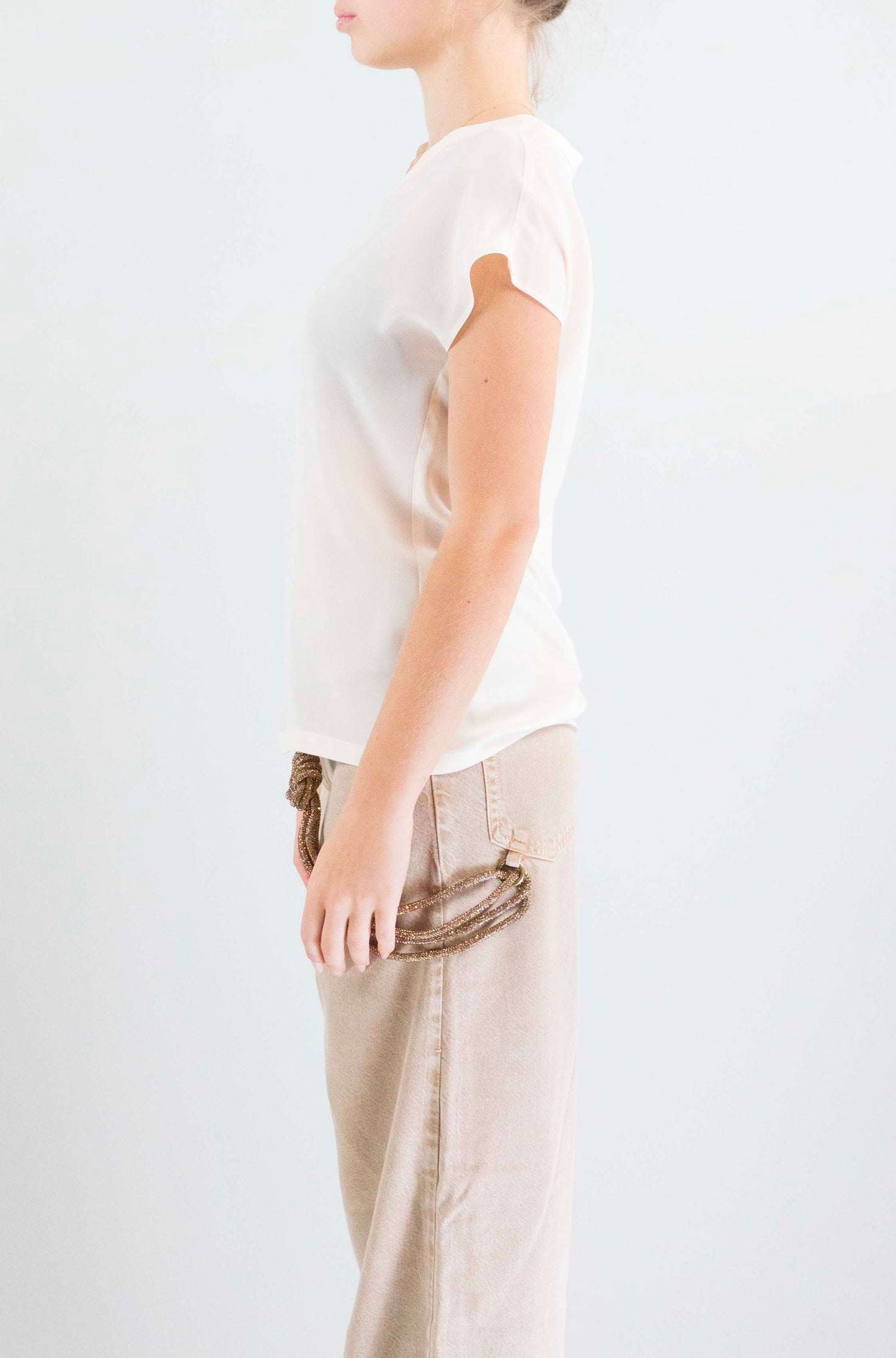 Camicia Pinko Sand da Donna blossom crepe de chine