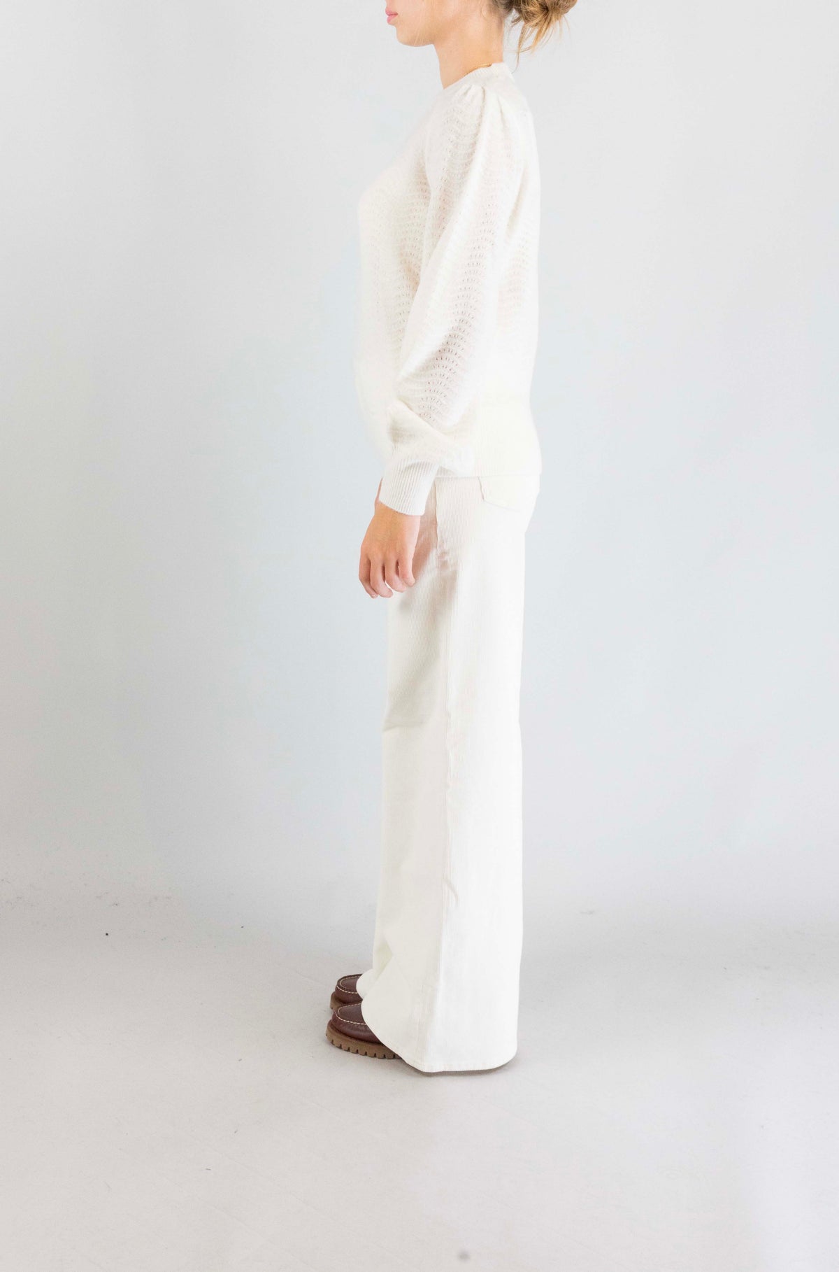 Maglia Mc2 Saint Barth Off White da Donna marianne wave soft
