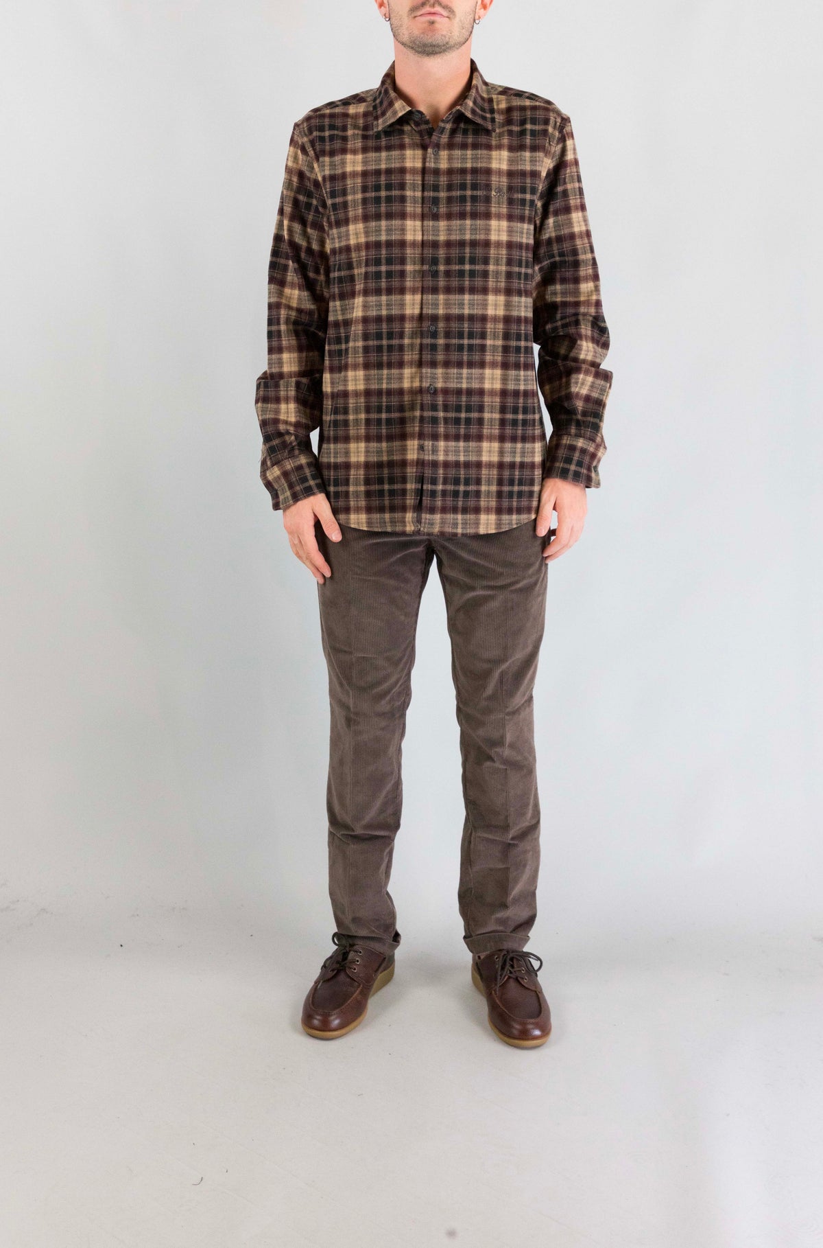 Camicia Mc2 Saint Barth Apres Ski Tartan da Uomo seefeld flannel