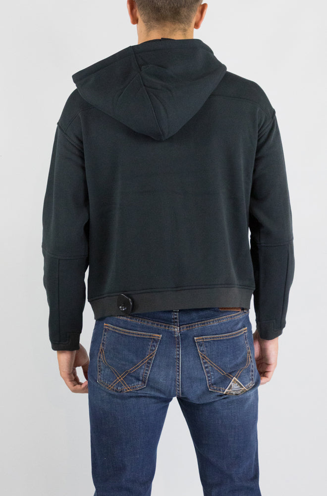 Felpa Kway Usy Black da Donna k8148kw lara brushed